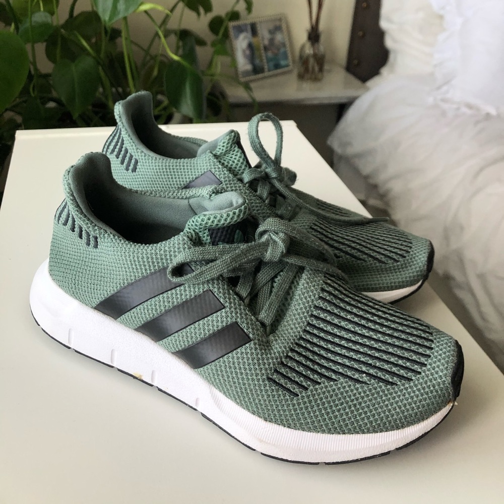 Adidas Army Green Ortholite Shoes